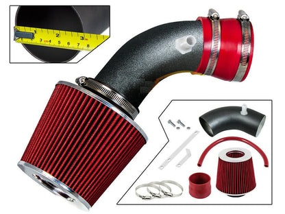 Short Ram Air Intake For Chrysler Pacifica (2004-2008) with 3.5L 3.8L 4.0L V6 Engines Red