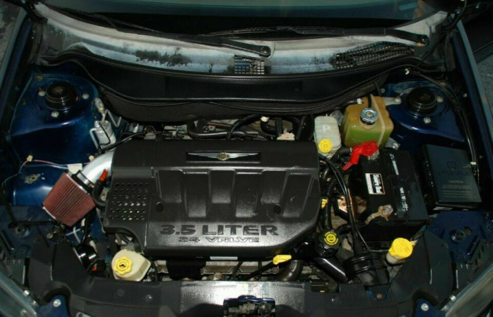 Short Ram Air Intake For Chrysler Pacifica (2004-2008) with 3.5L 3.8L 4.0L V6 Engines Red