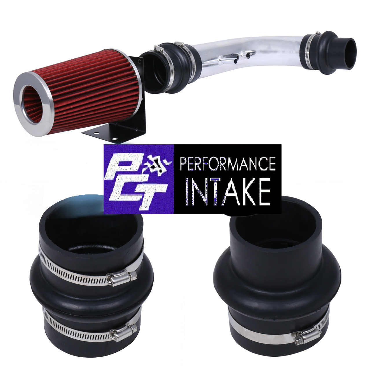 Cold Air Intake For Ford F150 (1997-2003) With 4.2L V6 Engine Red