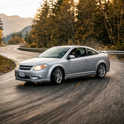 Action Shot: Pontiac G5 Driving Fast