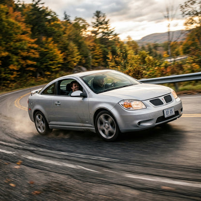Action Shot: Pontiac G5 Driving Fast