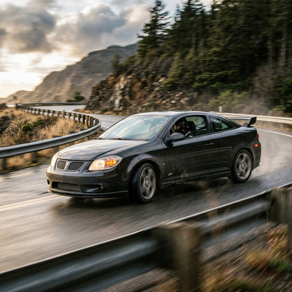 Action Shot: Pontiac G5 Driving Fast
