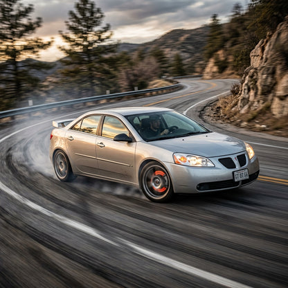 Action Shot: Pontiac G6 Driving Fast