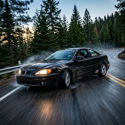 Action Shot: Pontiac Grand Am Driving Fast
