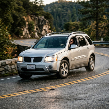 Action Shot: Pontiac Torrent Driving Fast