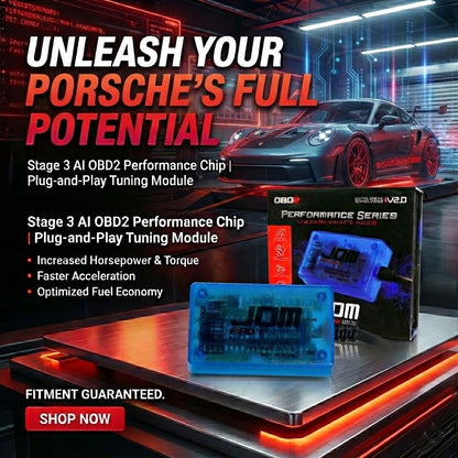 Stage 3 AI OBD2 Performance Chip for Porsche | Plug-and-Play Engine Tuning Module +40 HP / +45 TQ (Copy)