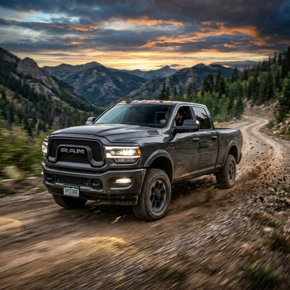 Action Shot: RAM 2500 Driving Fast