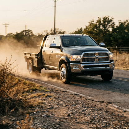Action Shot: RAM 4500 Driving Fast