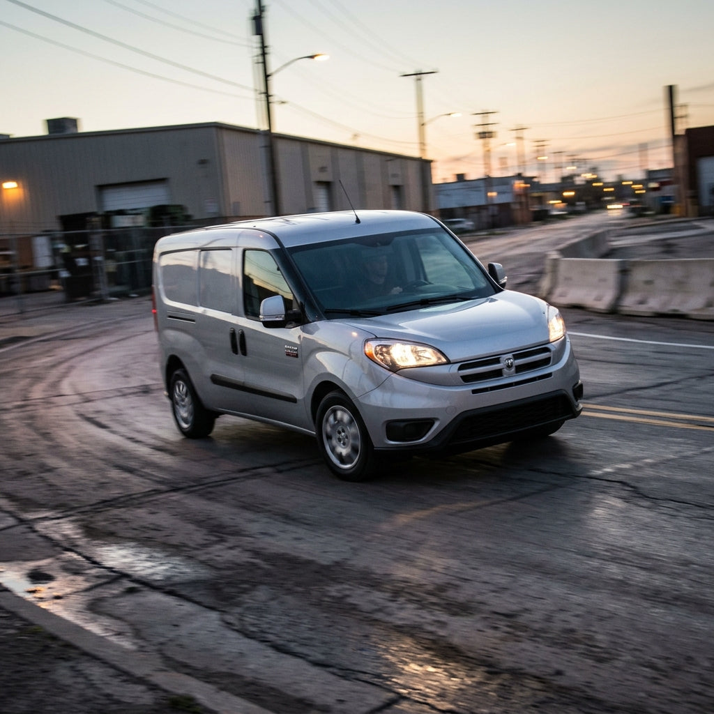 Action Shot: RAM ProMaster City Driving Fast