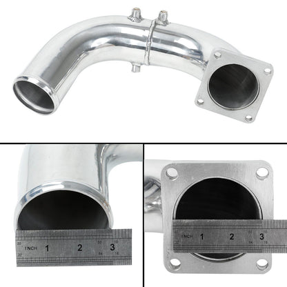 Air Intake Elbow Pipe For Dodge Ram (1994-1998) 5.9L 12V Cummins Diesel 3" Blue