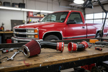Cold Air Intake for GMC C1500/C2500 (1996-1999) With 5.0L 5.7L V8 Engine Black Red Default Title