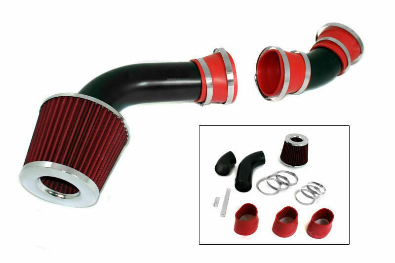 Cold Air Intake for GMC Suburban (1996-1999) With 5.0L 5.7L V8 Engine Black Red