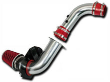 Cold Air Intake System for Ford Mustang (1994-1998) with 3.8L V6 Engine Chrome Red Silicone