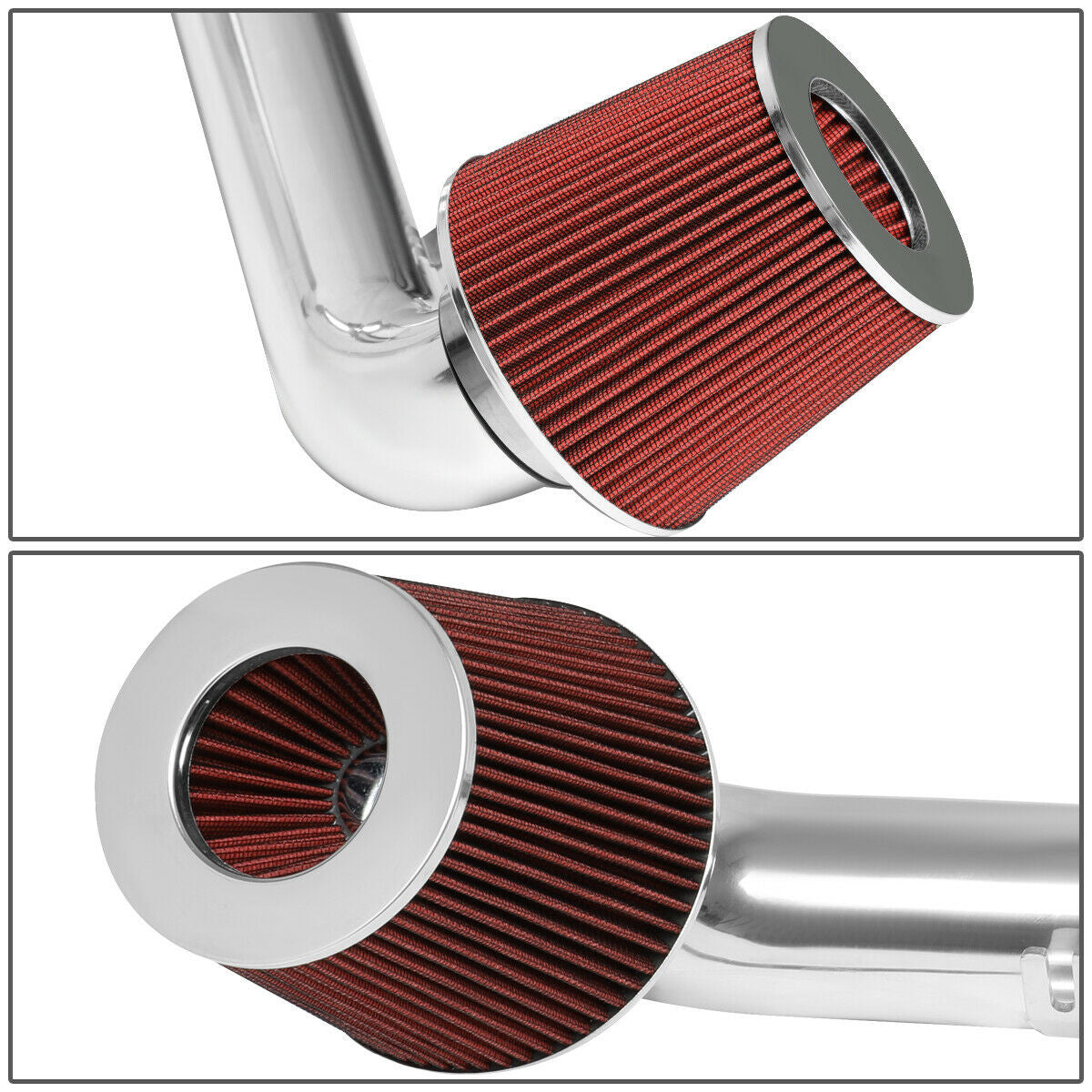 Cold Air Intake for Honda S2000 (2000-2005) with 2.0L 2.2L Engines Red