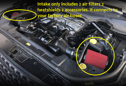 Cold Air Intake for Range Rover Sport (2014-2022) V8 5.0L SVR Supercharged Engine