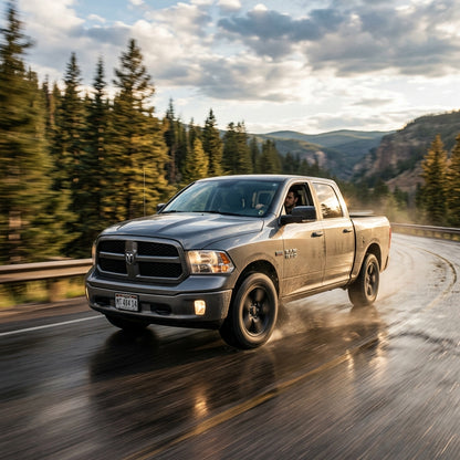 Action Shot: Ram 1500 Driving Fast