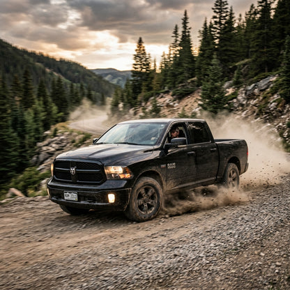 Action Shot: Ram 1500 Driving Fast