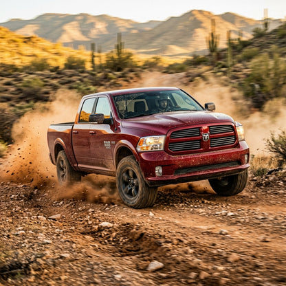 Action Shot: Ram 1500 Driving Fast