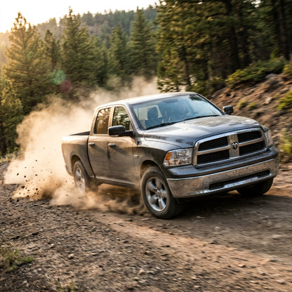 Action Shot: Ram 1500 Driving Fast