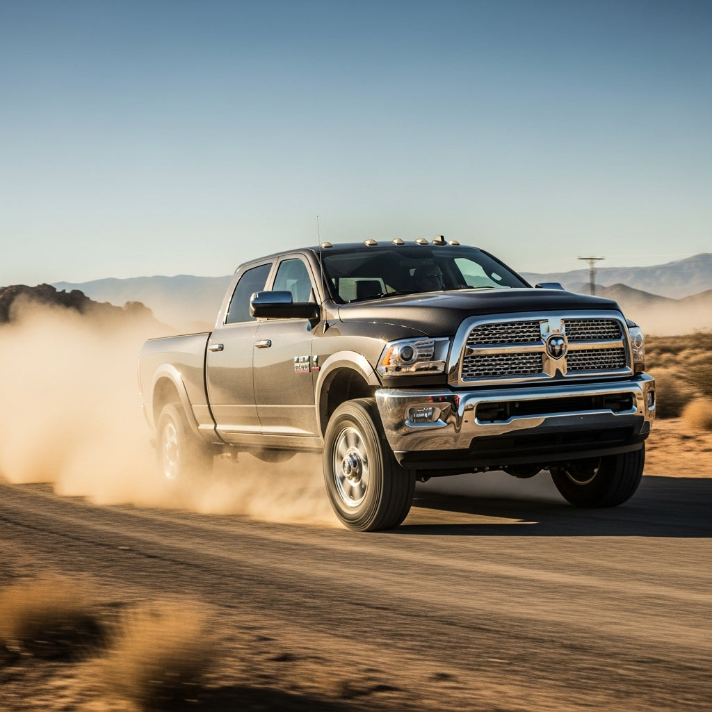 Action Shot: Ram 1500, 2500, 3500, ProMaster Driving Fast
