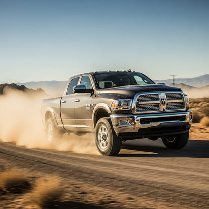 Action Shot: Ram 1500, 2500, 3500, ProMaster Driving Fast
