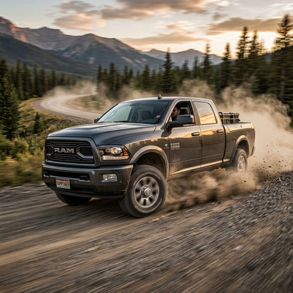 Action Shot: Ram 2500,3500 Driving Fast