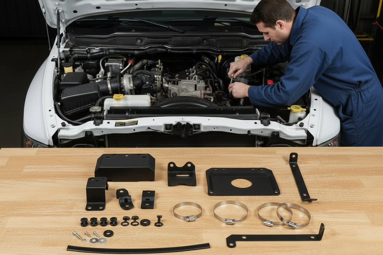 Admission d'air froid pour moteur diesel Dodge Ram 2500/3500 (2003-2007) 5,9 L