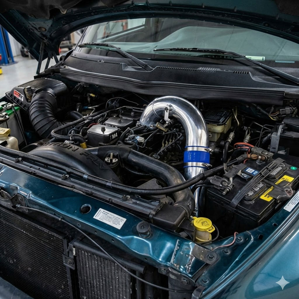 Codo de admisión de alto flujo para Dodge Ram 2500 3500 (2003-2007) con motor diésel L6 de 5,9 L