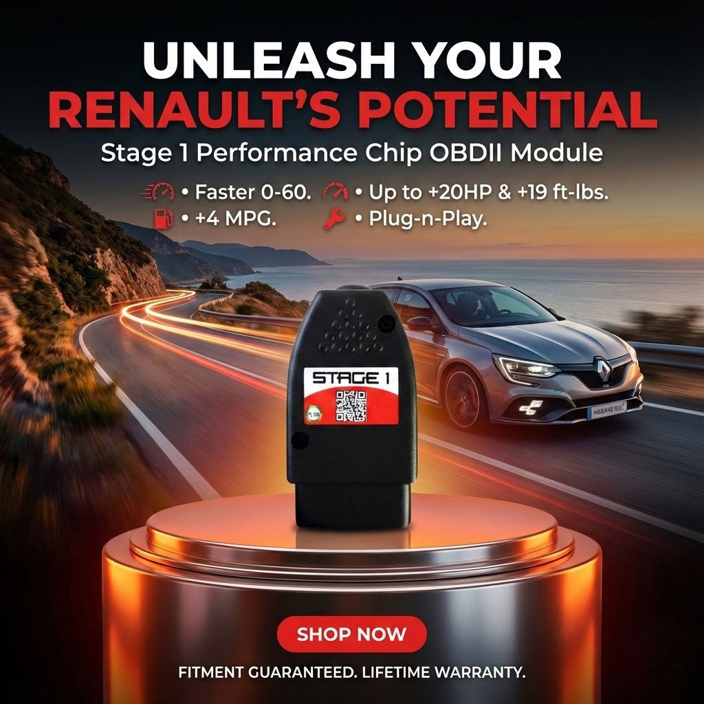 Stage 1 Performance Chip for Renault - Boost HP & Torque | OBD2 Plug & Play Module
