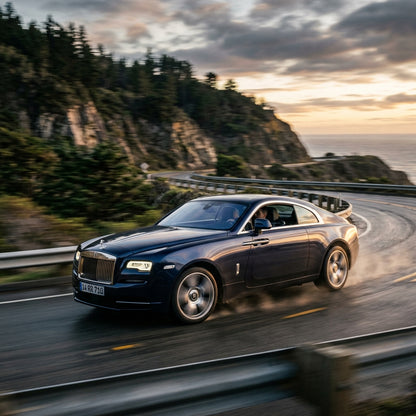 Action Shot: Rolls Royce Wraith Driving Fast
