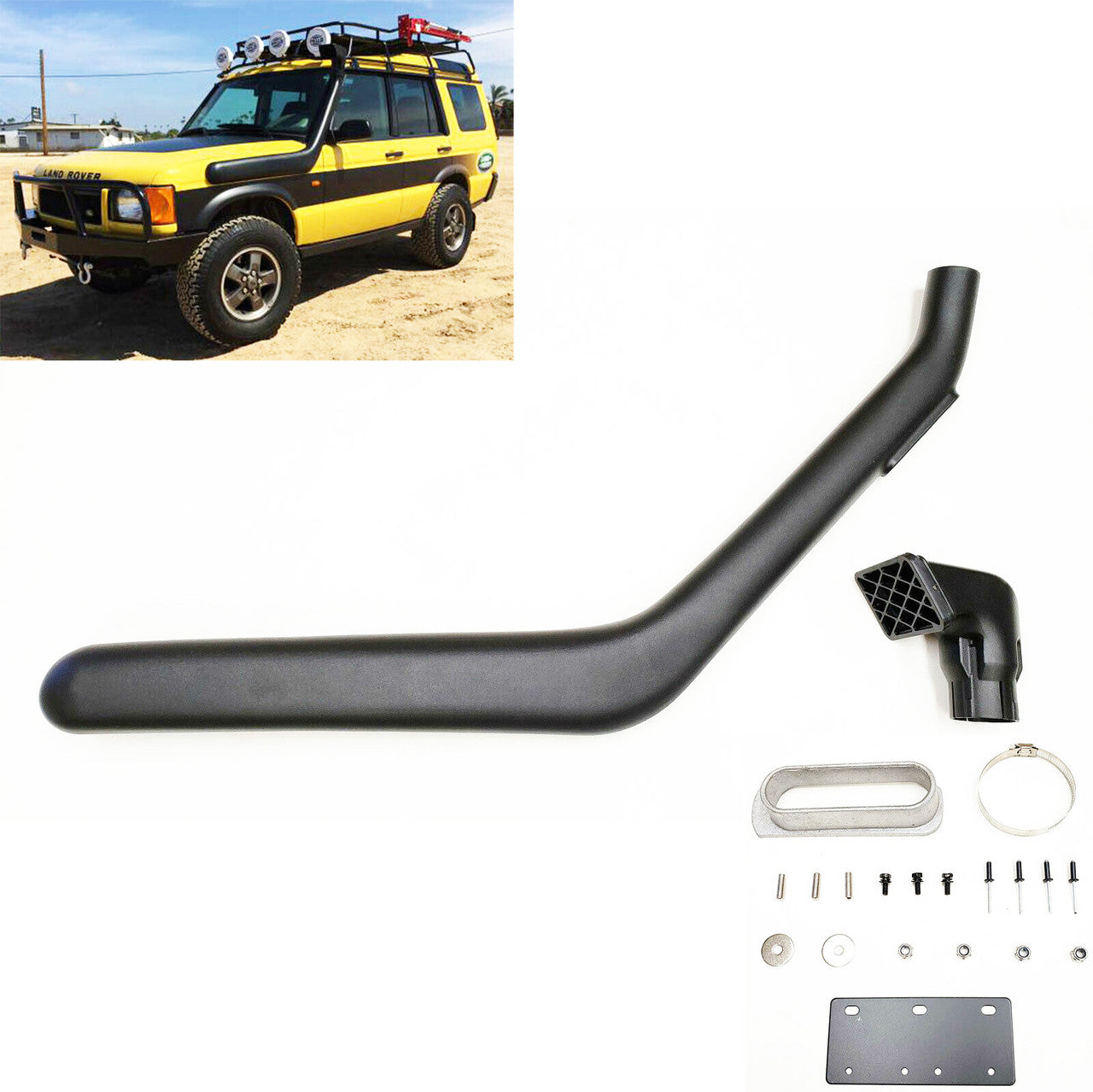 Intake Ram Snorkel Kit For Land Rover Discovery 2 (1999-2004) with 4.0L 4.6L V8 Engines