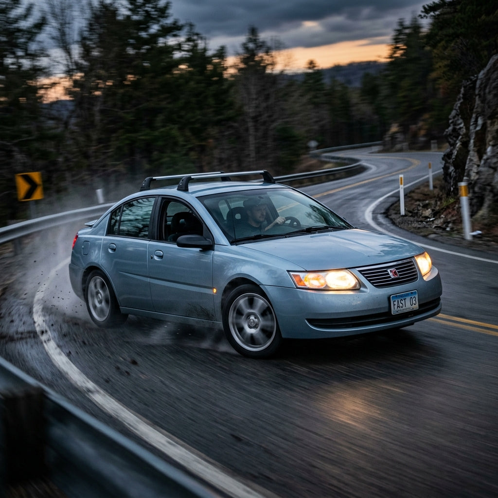 Action Shot: Saturn Ion Driving Fast
