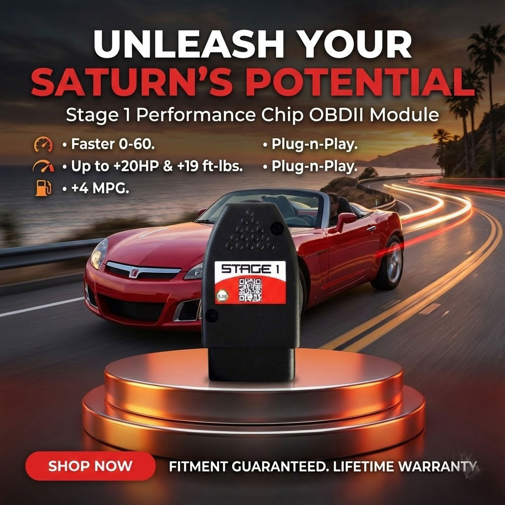 Stage 1 Performance Chip for Saturn - Boost HP & Torque | OBD2 Plug & Play Module