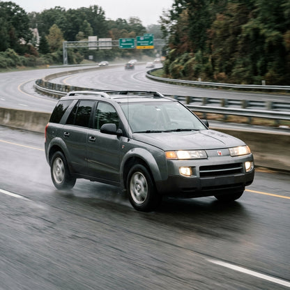 Action Shot: Saturn Vue Driving Fast