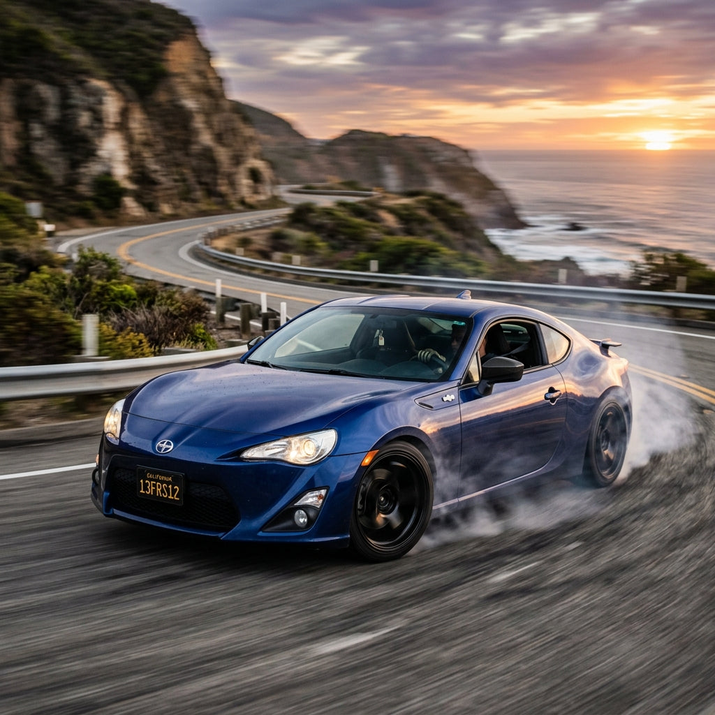 Action Shot: Scion FR-S Driving Fast