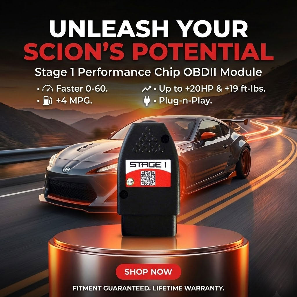 Stage 1 Performance Chip for Scion - Boost HP & Torque | OBD2 Plug & Play Module
