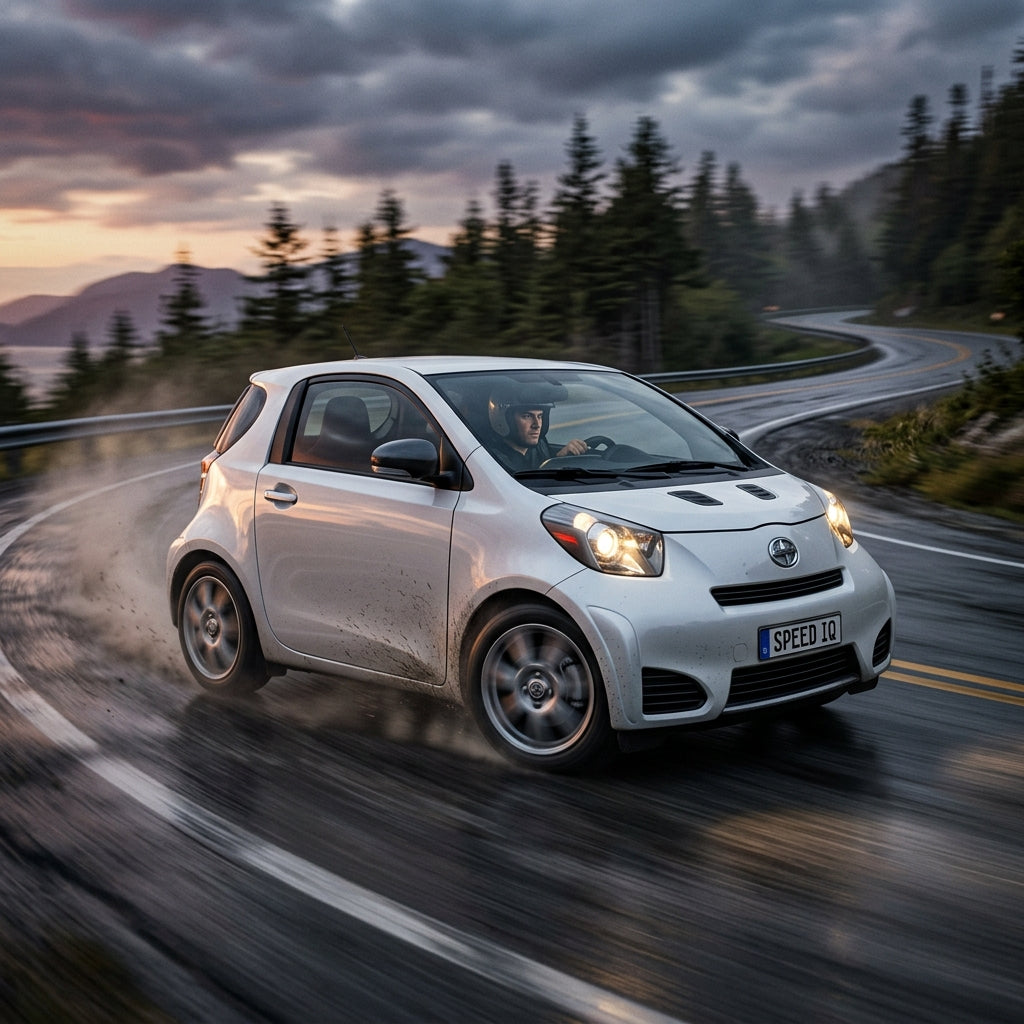 Action Shot: Scion iQ Driving Fast