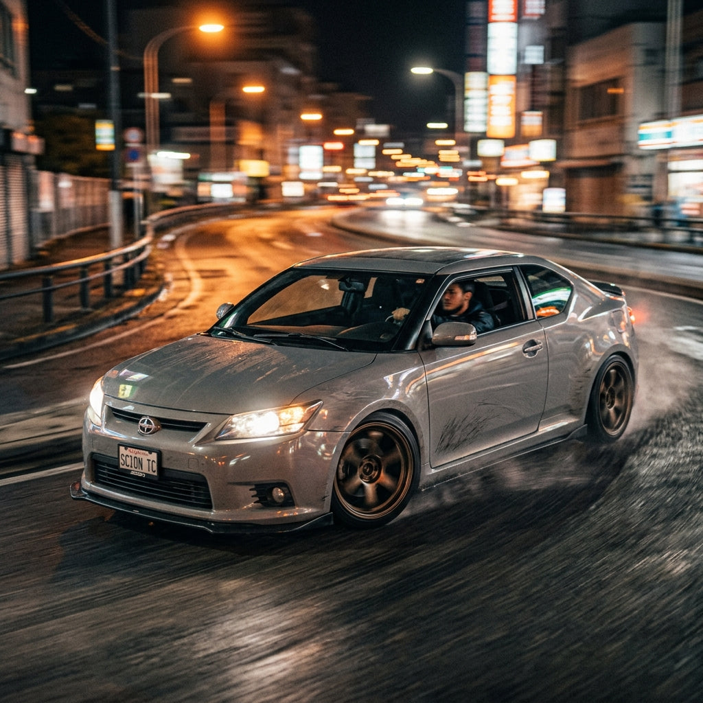 Action Shot: Scion tC Driving Fast