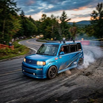 Action Shot: Scion xA,xB Driving Fast