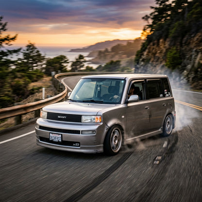 Action Shot: Scion xA,xB Driving Fast