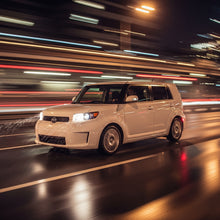 Action Shot: Scion xB Driving Fast