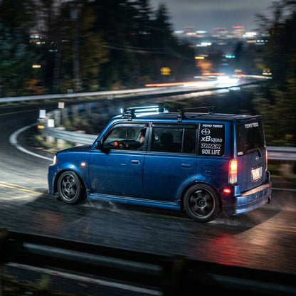 Action Shot: Scion xB Driving Fast