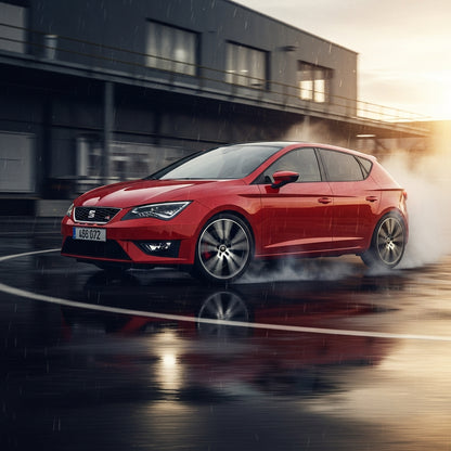 Action Shot: Seat Leon Driving Fast