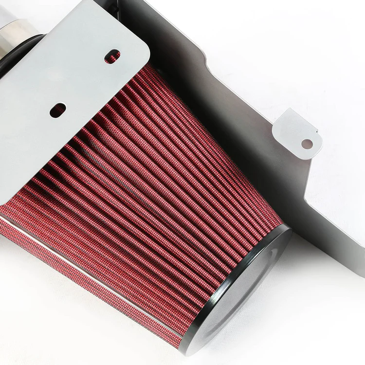 Silver Polish Cold Air Intake for Lincoln Navigator (1998-1999) 4.6L, 5.4L v8 Engines