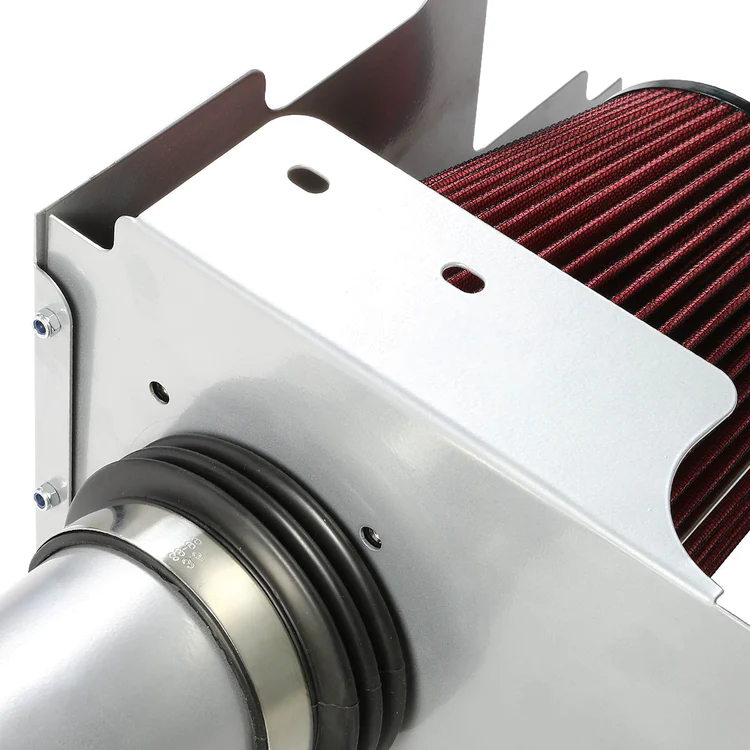 Silver Polish Cold Air Intake for Lincoln Navigator (1998-1999) 4.6L, 5.4L v8 Engines