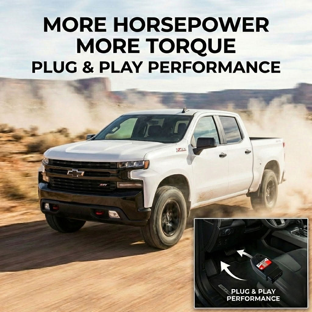 Performance Chip for Chevy Silverado (1996-2026) | Unlock Horsepower
