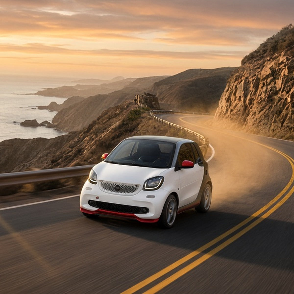 Stage 1 Performance Chip for Smart - Boost HP & Torque | OBD2 Plug & Play Module - Smart ForTwo driving fast