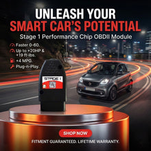 Stage 1 Performance Chip for Smart - Boost HP & Torque | OBD2 Plug & Play Module