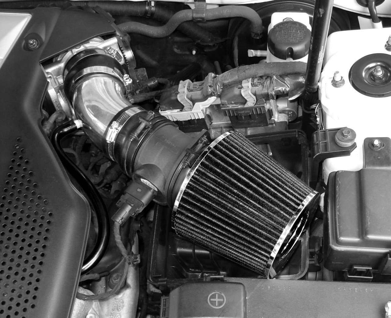 Performance Air Intake for Hyundai Sonata (2006-2010) with 3.3L V6 Engine Black