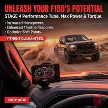 Stage 4 Performance Chip Tuner & OBD2 Monitor for Ford (2008+) | +55HP & Live Data